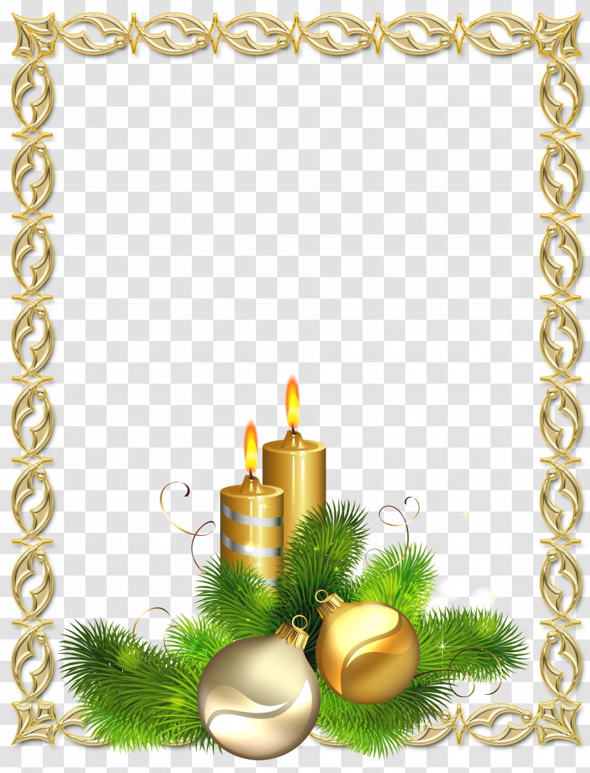 Picture Frames Christmas Ornament Photography - Tree Transparent PNG