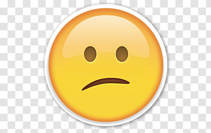 Sadness Sticker Emoji Emoticon Smiley - Confused Transparent PNG