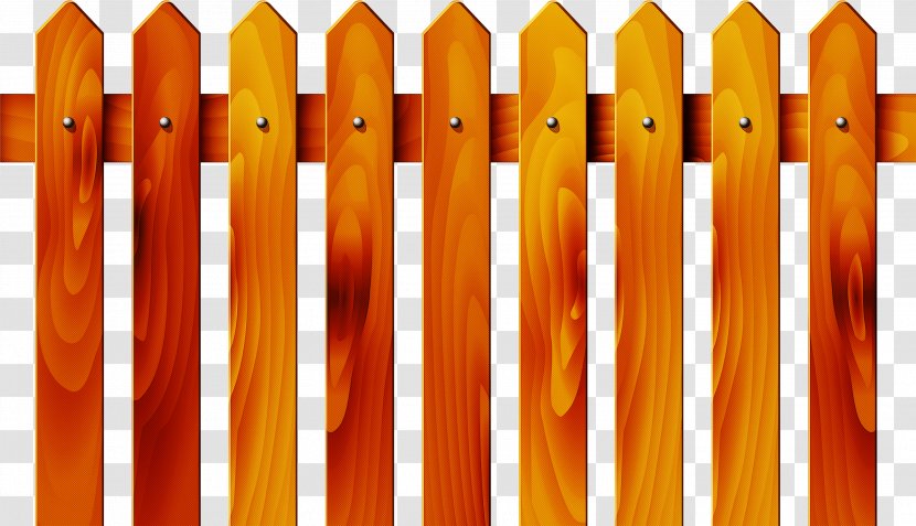 Yellow Fence Transparent PNG
