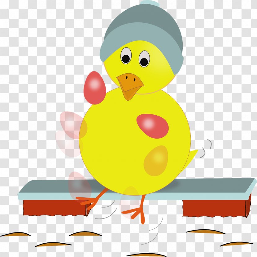 Fried Egg Chicken Easter Cake Clip Art - Yellow - Chick Transparent PNG