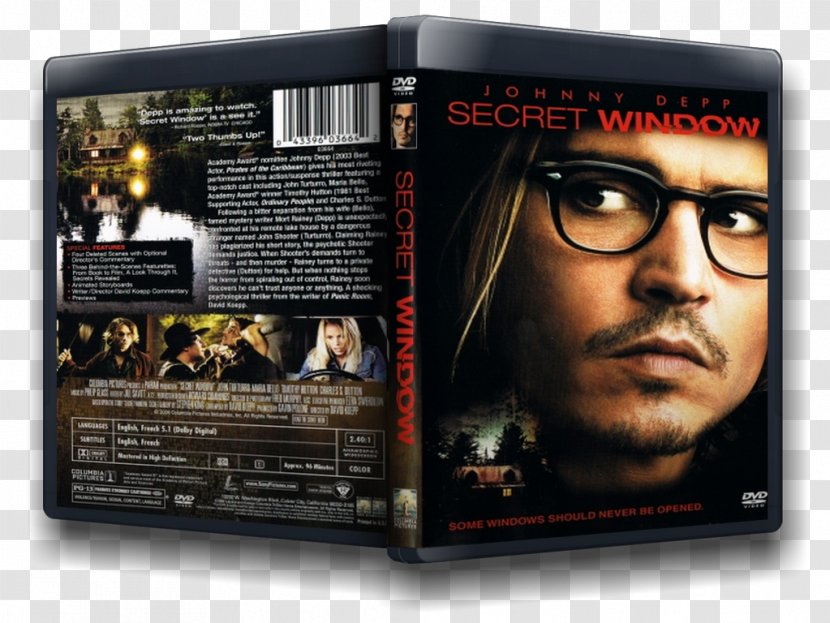 Johnny Depp Secret Window Mort Rainey Film United States - Finding Neverland Transparent PNG