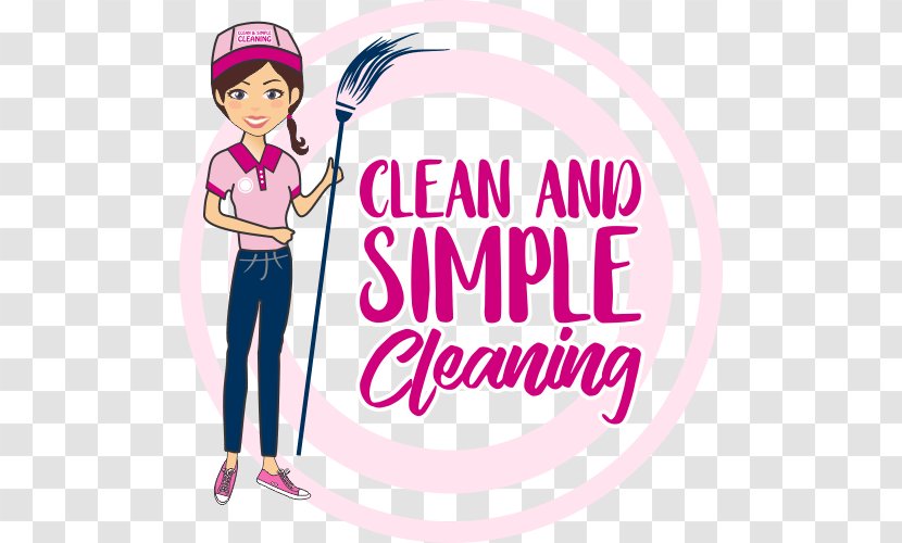 Maid Service Human Behavior Clothing Accessories Clip Art - Cartoon - Simple Cleaning Transparent PNG