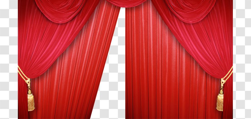 Performance Stock Illustration Cinema Theatre Royalty-free - Theater Drapes And Stage Curtains - Red Transparent PNG