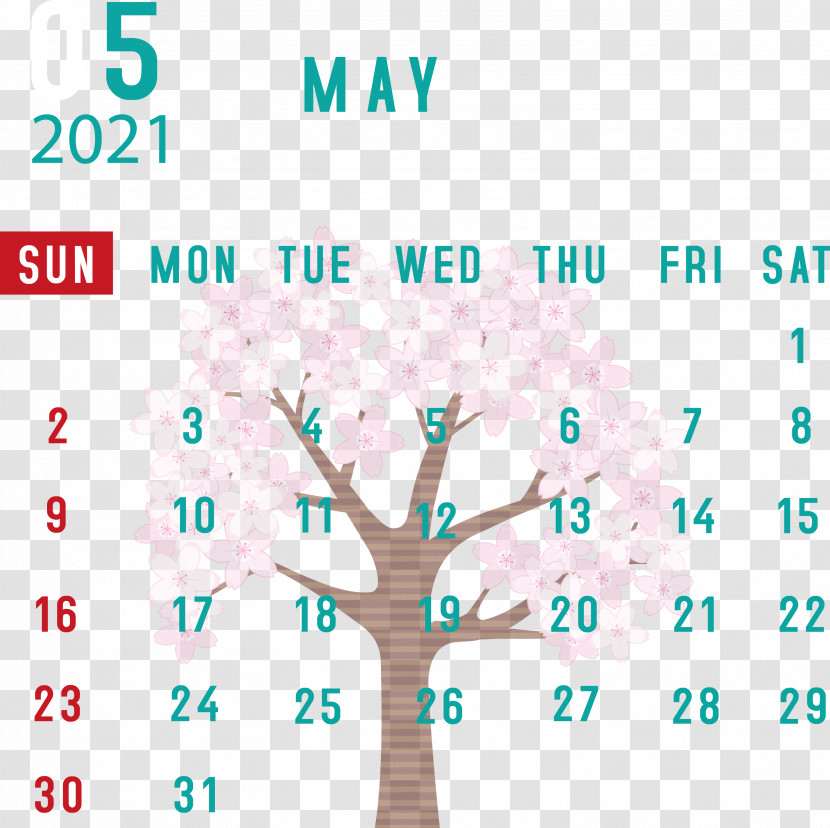 May 2021 Calendar May Calendar 2021 Calendar Transparent PNG