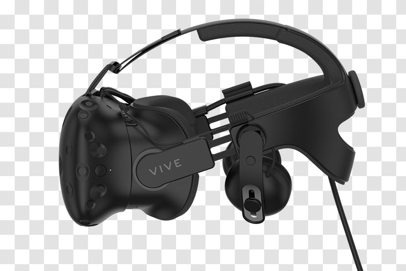 HTC VIVE Deluxe Audio Strap PlayStation VR Headphones Virtual Reality - Headset Transparent PNG