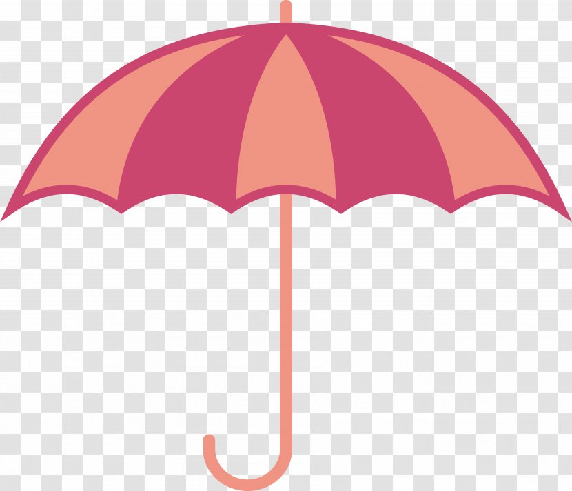 Umbrella Pink Rain Euclidean Vector - Fashion Accessory Transparent PNG