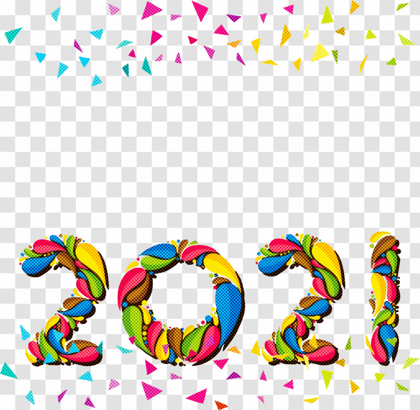 2021 Happy New Year 2021 New Year Transparent PNG