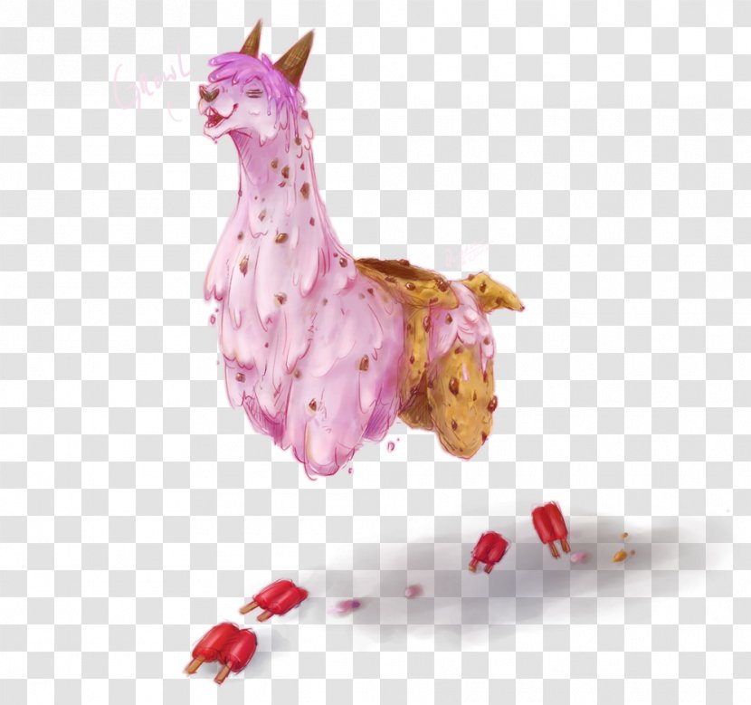 Trove Llama Cotton Candy Looter #5 Transparent PNG