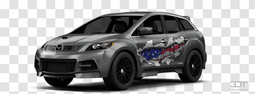 Sport Utility Vehicle Compact Car Tire City - Automotive Design - Mazda CX-7 Transparent PNG