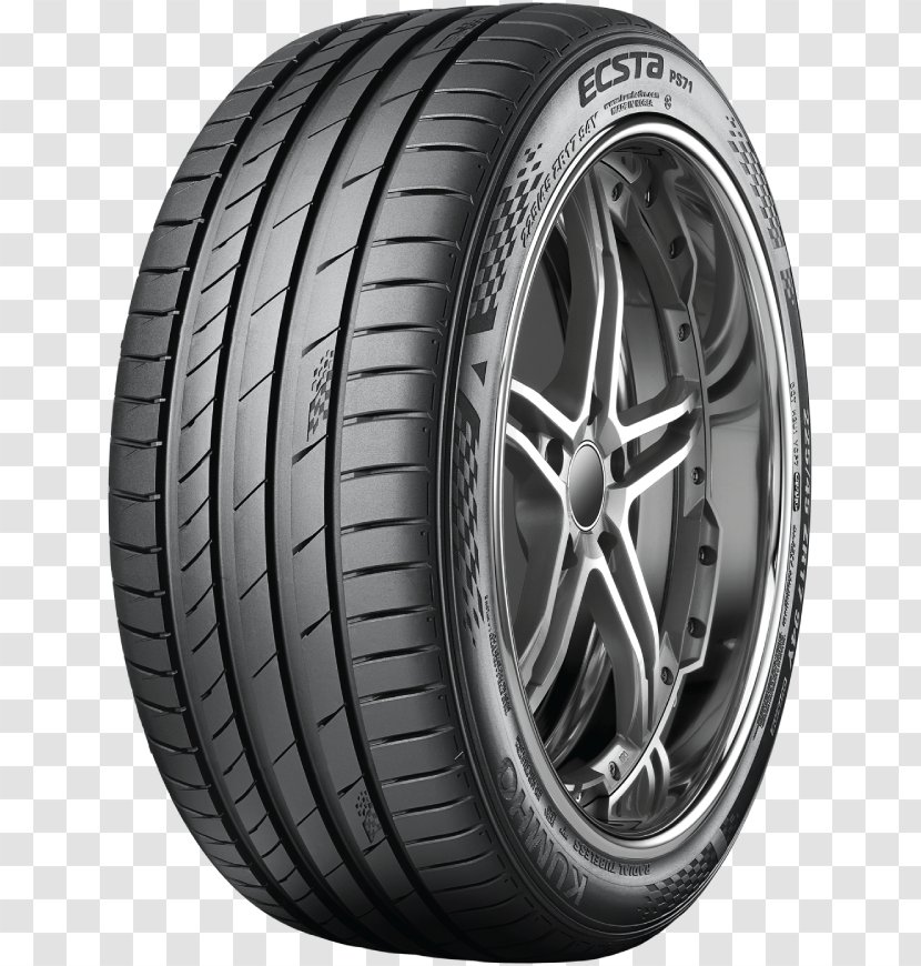 Kumho Tire Co. V. Carmichael Motor Vehicle Tires Ecsta PS71 Y - Synthetic Rubber - 18 Transparent PNG