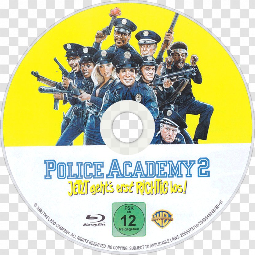 Blu-ray Disc Eric Lassard Cadet Carey Mahoney Police Academy Film - Movie Assignment Transparent PNG