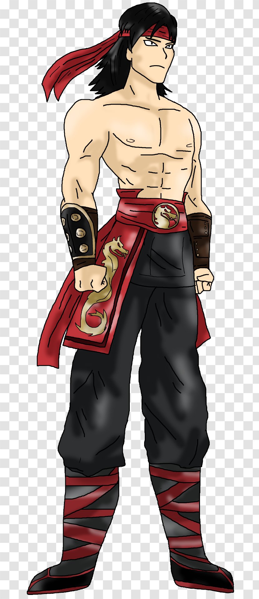 Costume Design Cartoon Homo Sapiens - Human - Liu Kang Transparent PNG