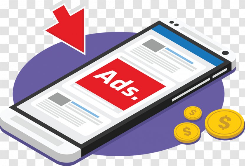 Mobile Advertising Targeted Marketing Display - Web Banner Transparent PNG