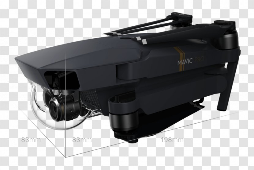Mavic Pro 4K Resolution Unmanned Aerial Vehicle DJI Camera - Gimbal - Drones Transparent PNG