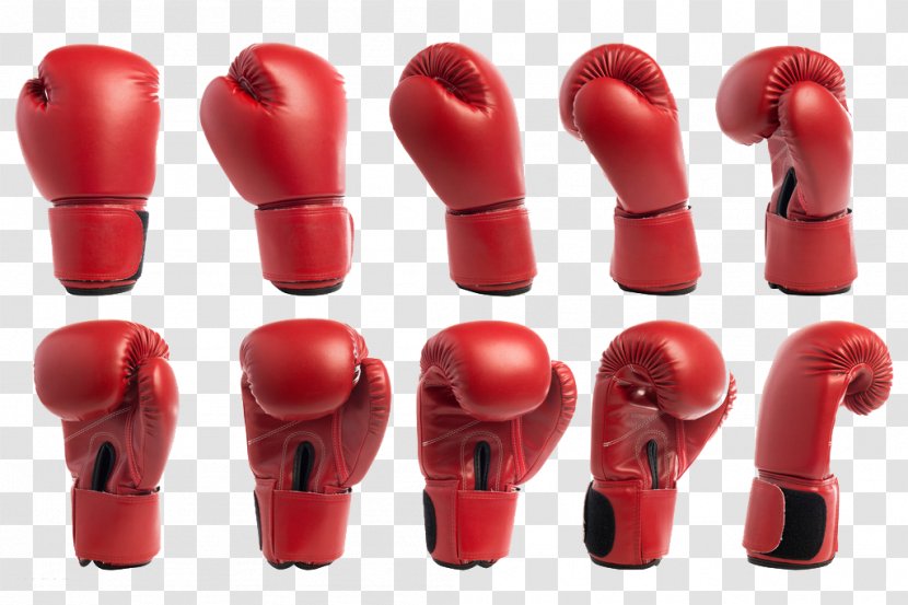 Boxing Glove Stock Photography Shutterstock - Royalty Free - Red Transparent PNG