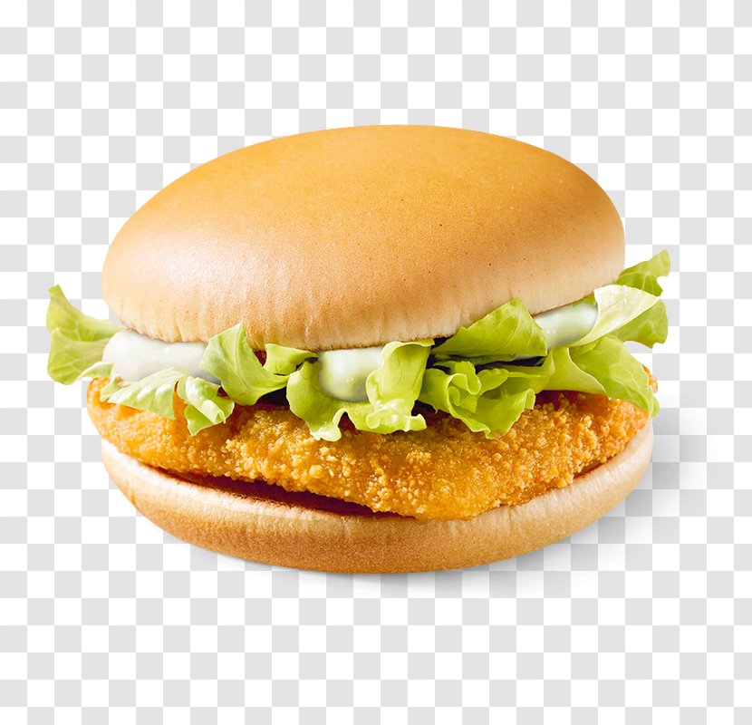 Chicken Sandwich Hamburger McDonald's Big Mac Fried - Food Transparent PNG