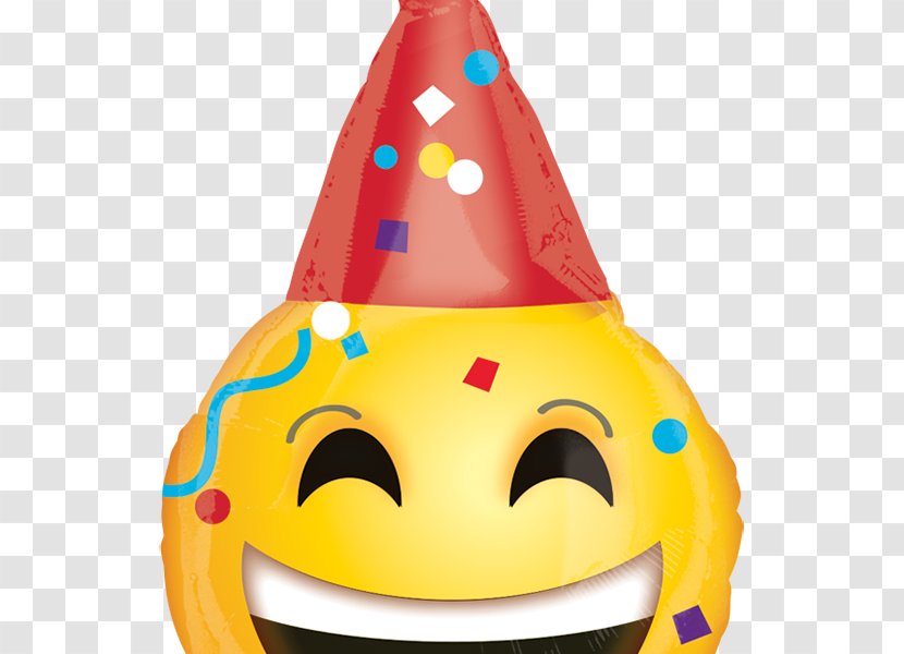 Balloon Party Emoji Birthday Emoticon - Art Transparent PNG