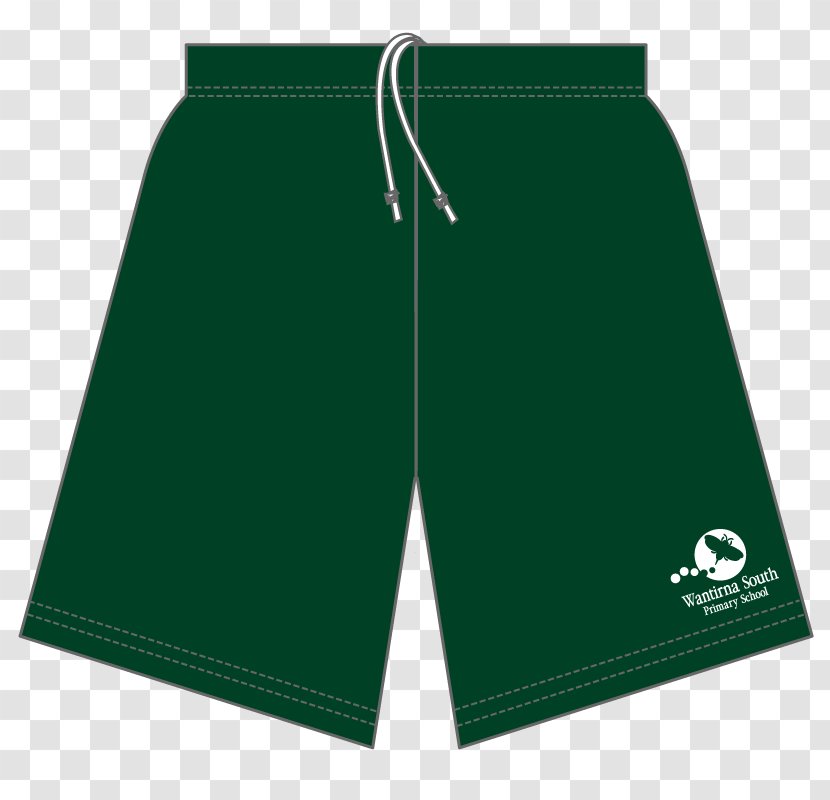 Trunks Green Shorts Brand - Sport Clothes Transparent PNG