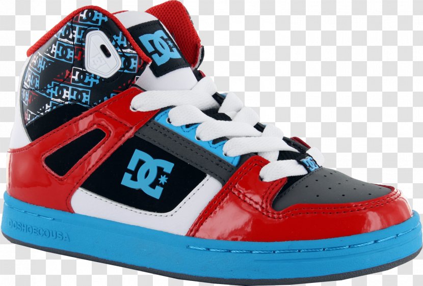 Skate Shoe Sneakers DC Shoes Basketball - Electric Blue - True Transparent PNG