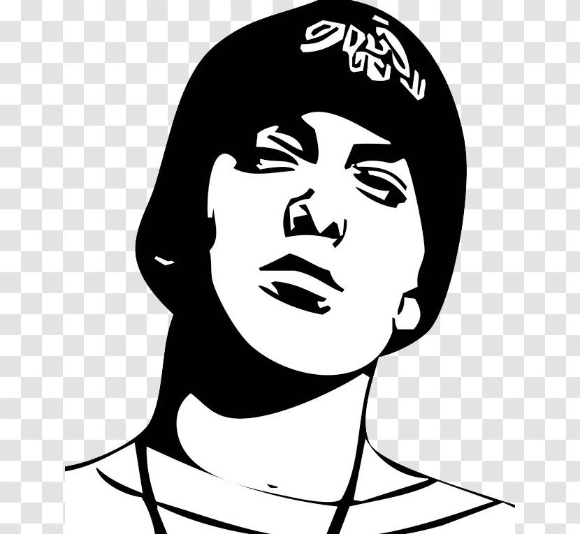 Eminem Drawing Free Stencil Clip Art - Tree Transparent PNG