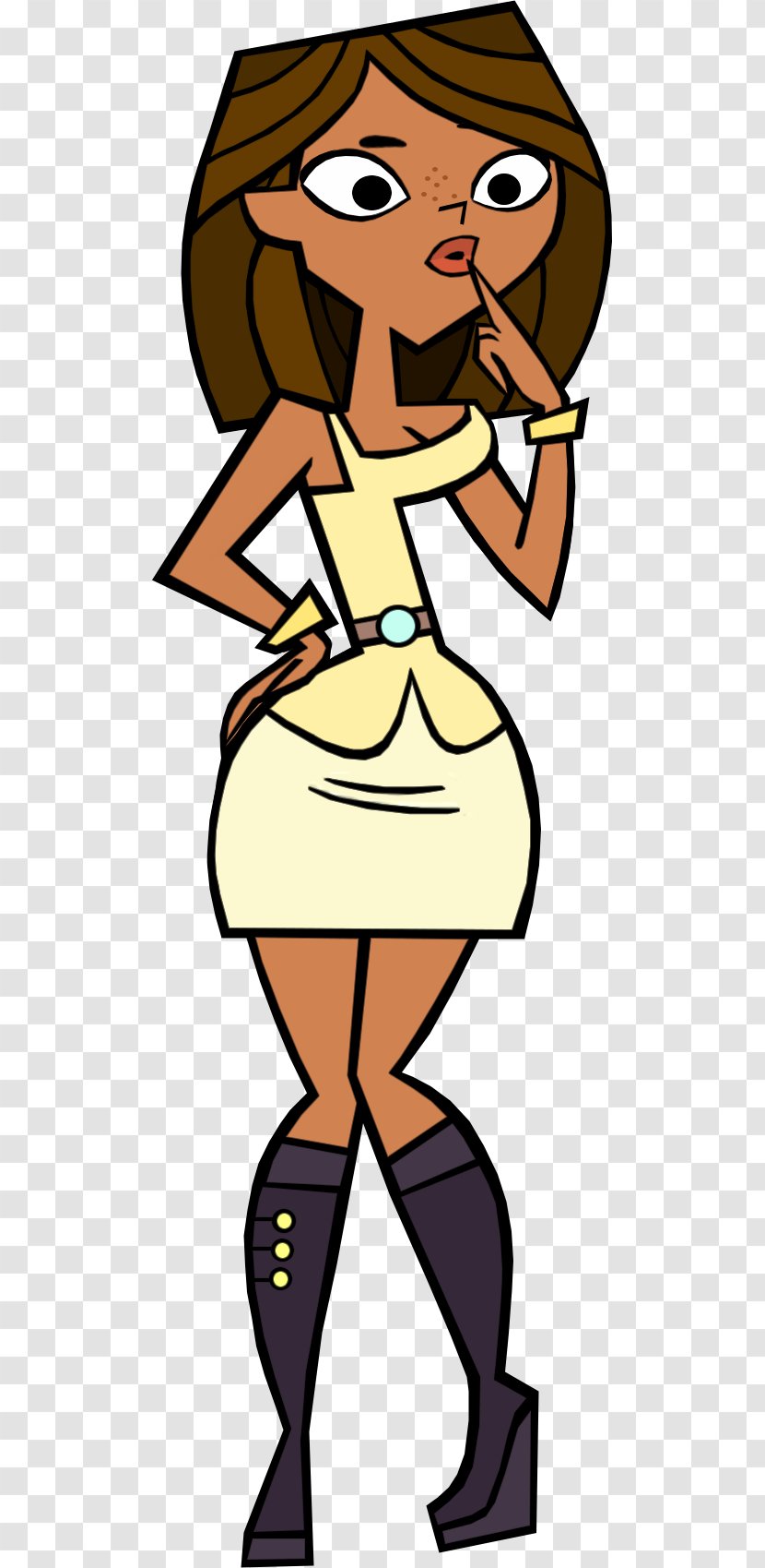 Total Drama World Tour - Heart - Season 3 5 Island Cartoon NetworkGoblin Dress Up Transparent PNG