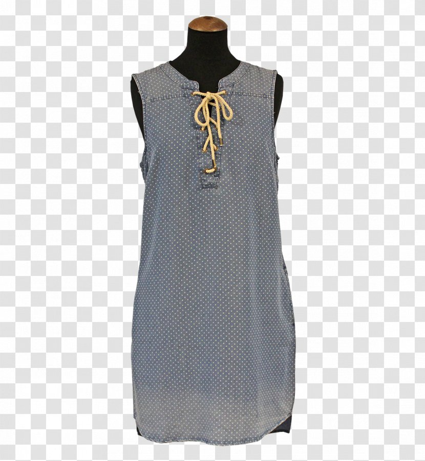 Sleeveless Shirt Outerwear Dress - WESTERN DRESS Transparent PNG