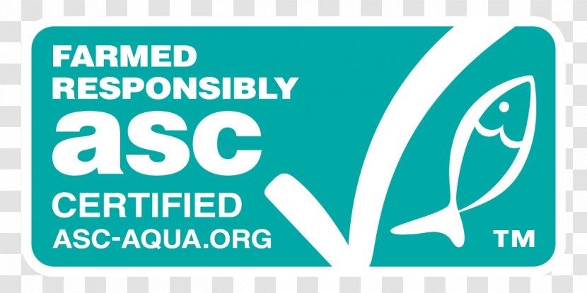 Aquaculture Stewardship Council Marine Label Sustainable Seafood - Blue - Food Groups Transparent PNG
