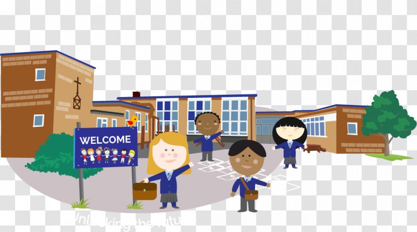 Elementary School The Farnley Academy National Secondary Longridge High - Cartoon Transparent PNG