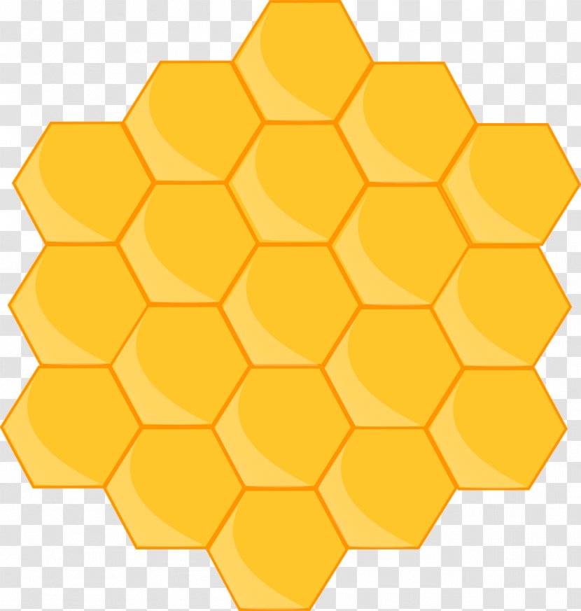 Beehive Honeycomb Honey Bee Clip Art - Point Transparent PNG