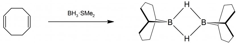 9-Borabicyclo[3.3.1]nonane 1,5-Cyclooctadiene Chemical Synthesis Organic Chemistry Reagent - Symmetry - Disiamylborane Transparent PNG