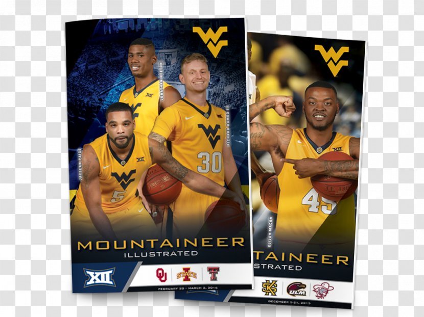 BlaineTurner Advertising West Virginia University Team Sport Mountaineers Men's Basketball - President Transparent PNG