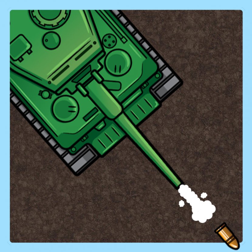 Drawing - Vehicle - Icon Tank Transparent PNG