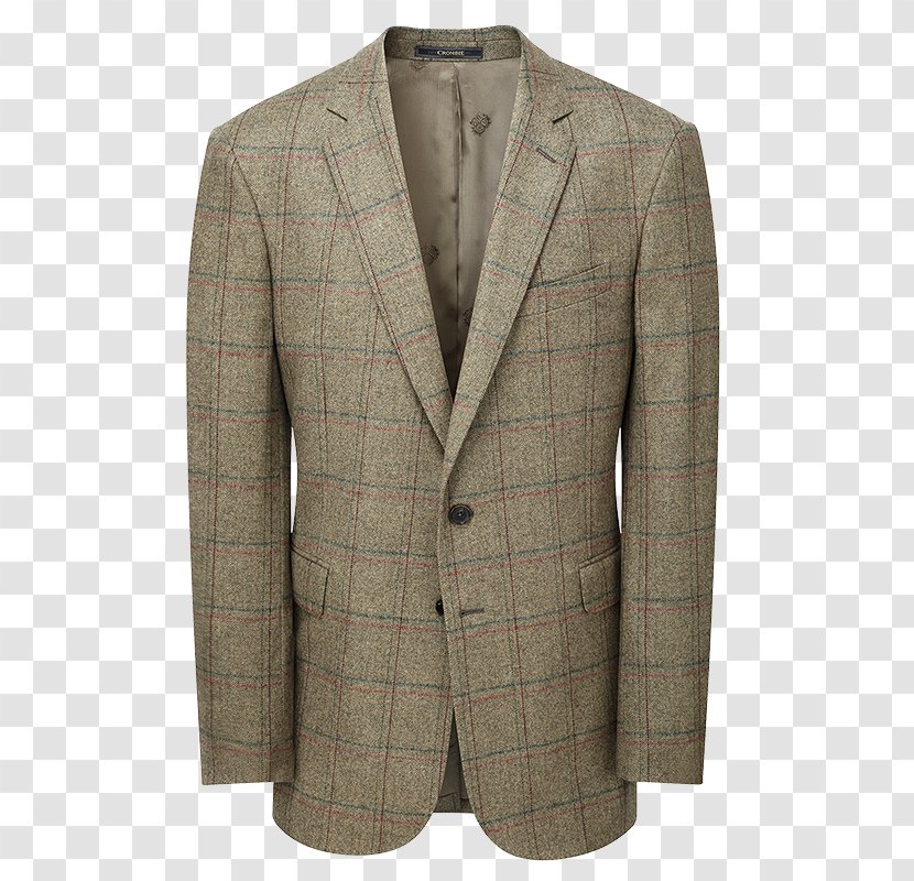 Tartan Beige - Blazer - Formal Suits Transparent PNG