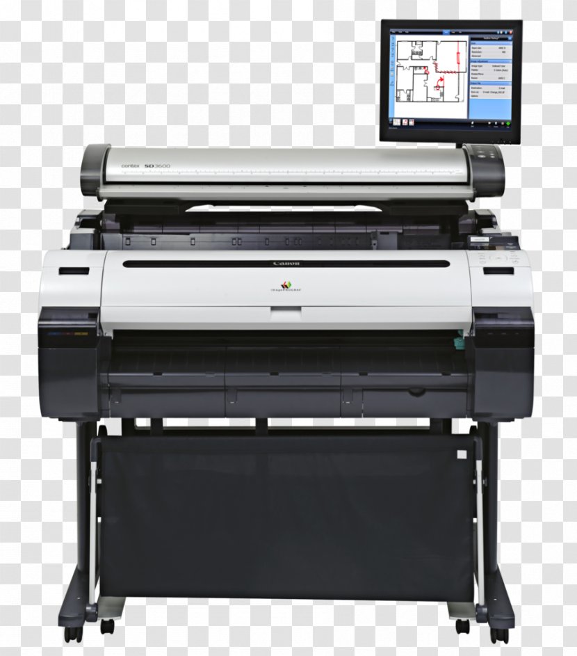 Multi-function Printer Image Scanner Reprography Wide-format Transparent PNG