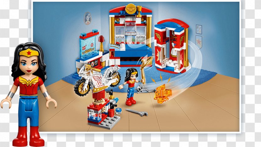 Lego Batman 2: DC Super Heroes LEGO 41235 Hero Girls Wonder Woman Dorm Toy - Female Transparent PNG