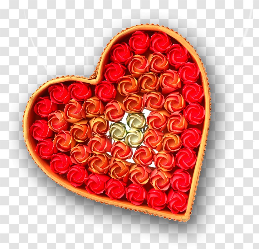 Valentines Day Chocolate Heart - Red - Box Transparent PNG