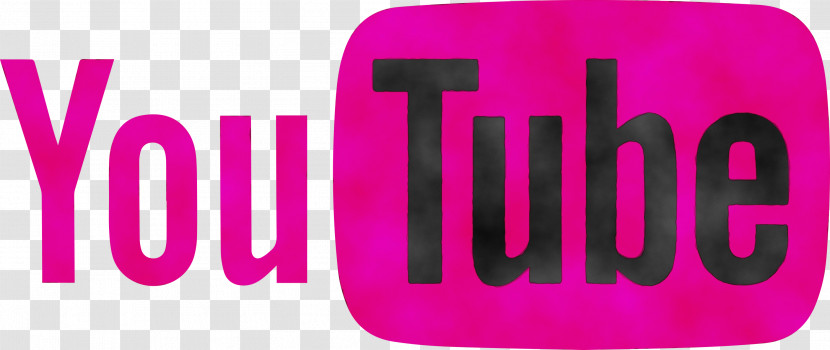 Logo Font Pink M Youtube Transparent PNG