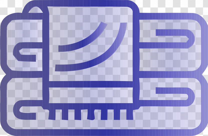 Text Font Logo Electric Blue Line Transparent PNG