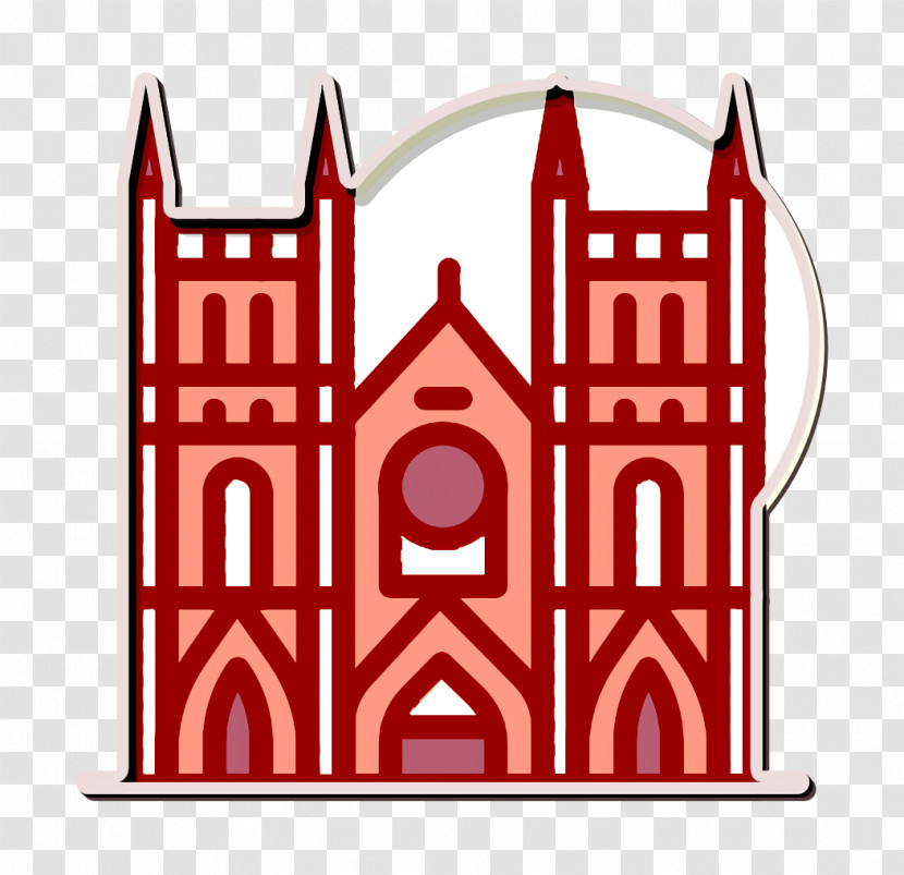 England Icon Monuments Icon Saint Paul Cathedral Icon Transparent PNG