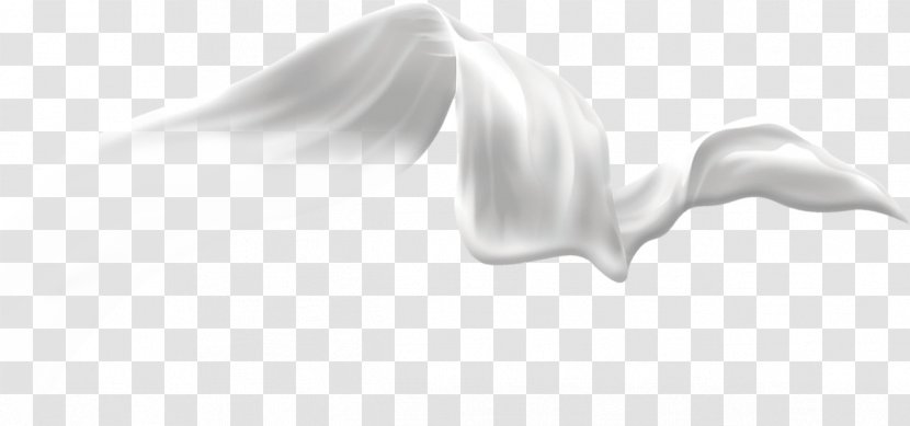 White Hand Black - Ribbon Transparent PNG