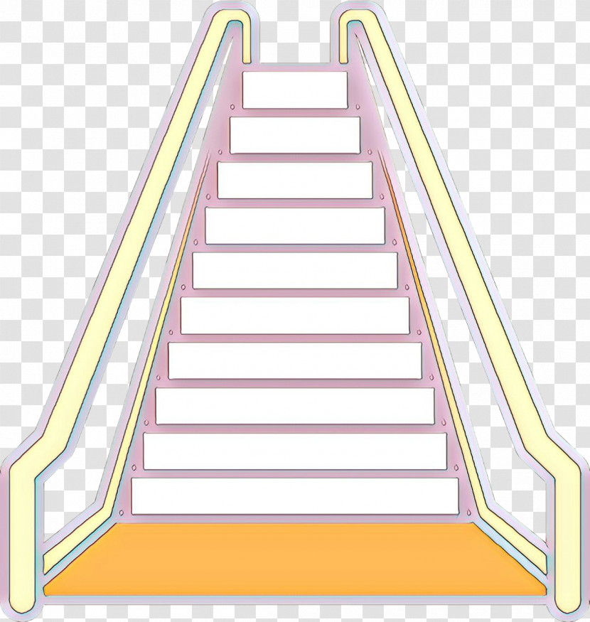 Stairs Line Ladder Transparent PNG