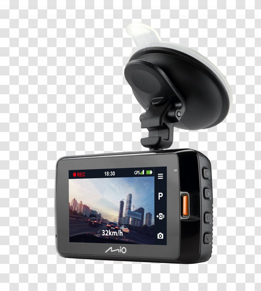 GPS Navigation Systems Mio Mivue 792 Dash Cam Dashcam Technology 1080p - Cameras Optics - Gps Transparent PNG