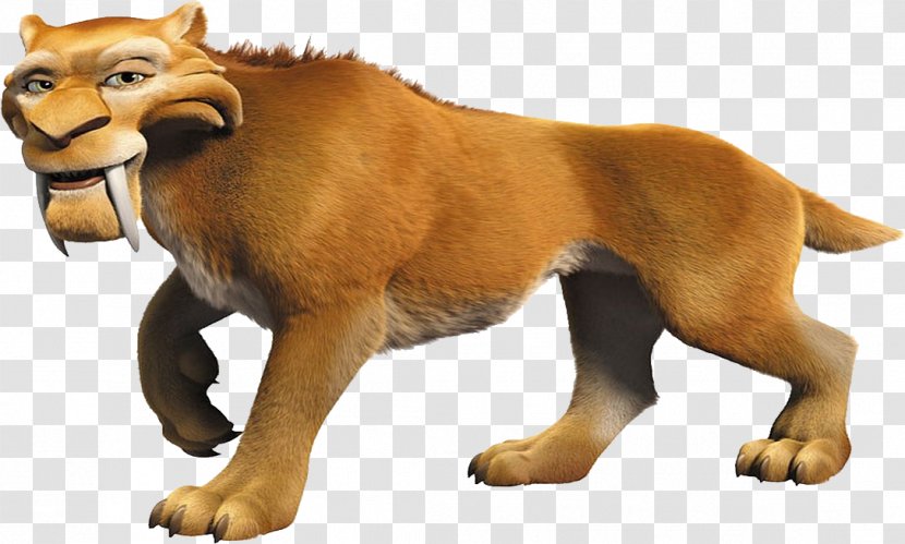 Lion Diego Sid Manfred Scrat - Terrestrial Animal Transparent PNG