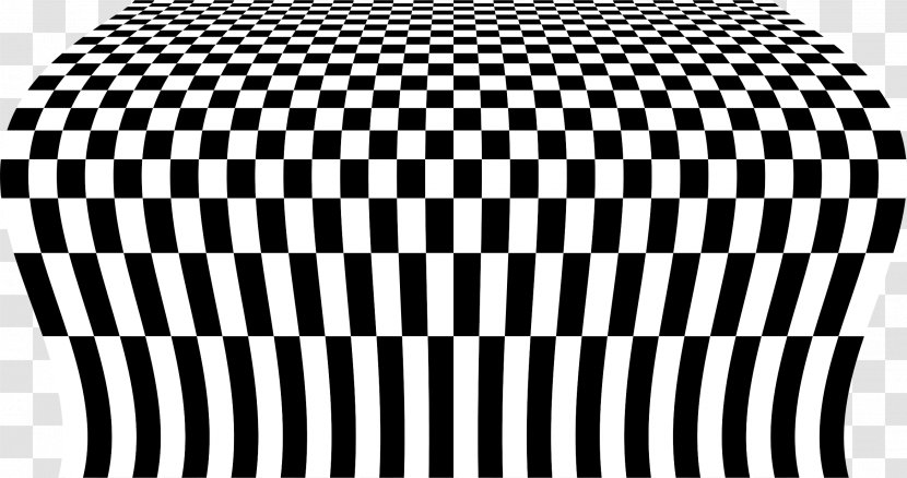 Checkerboard Op Art Abstract - Drawing Transparent PNG