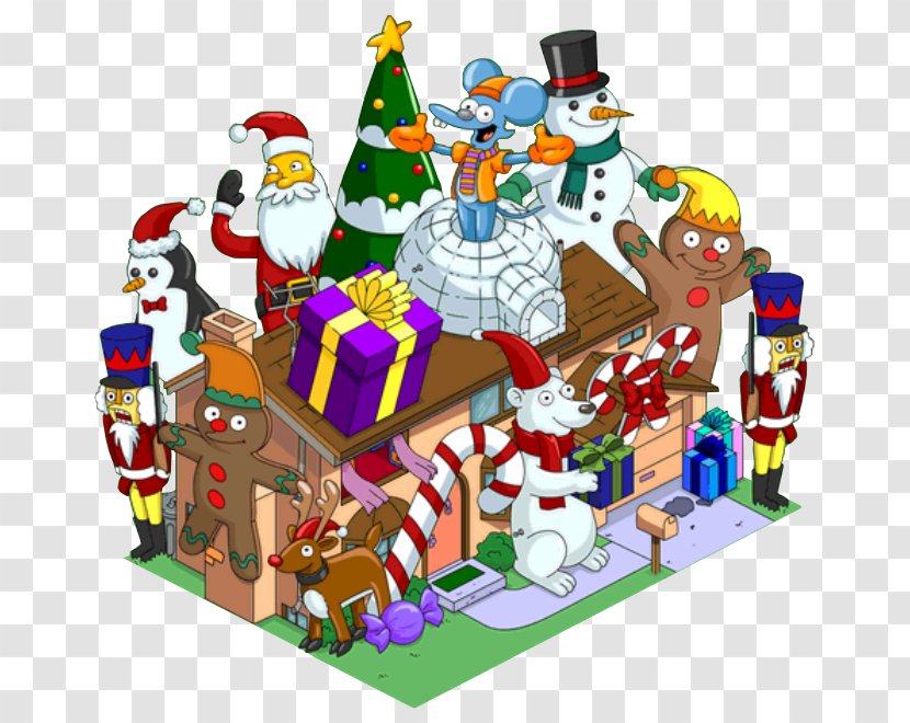 The Simpsons: Tapped Out Gingerbread House Mr. Burns Toy - Mr - Lucille Botzcowski Transparent PNG