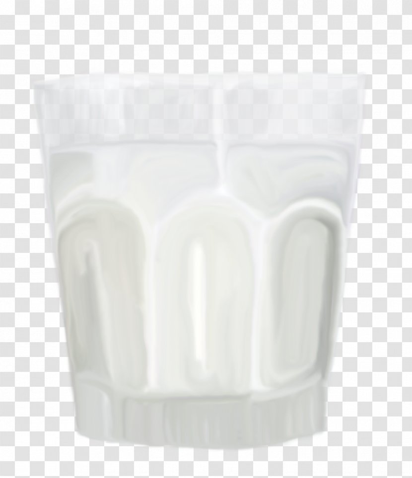 Glass Plastic Cup - White Transparent PNG