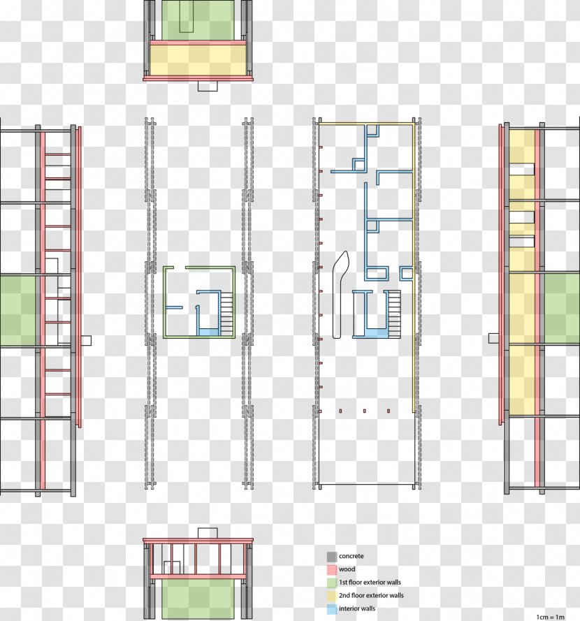 Floor Plan House Wall - Diagram Transparent PNG