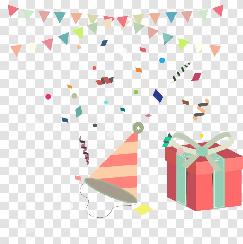 Party Birthday - Material - Vector Painted Transparent PNG