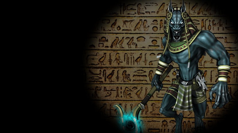 Smite Ancient Egypt PlayStation 4 Desktop Wallpaper Anubis - Mythical Creature Transparent PNG