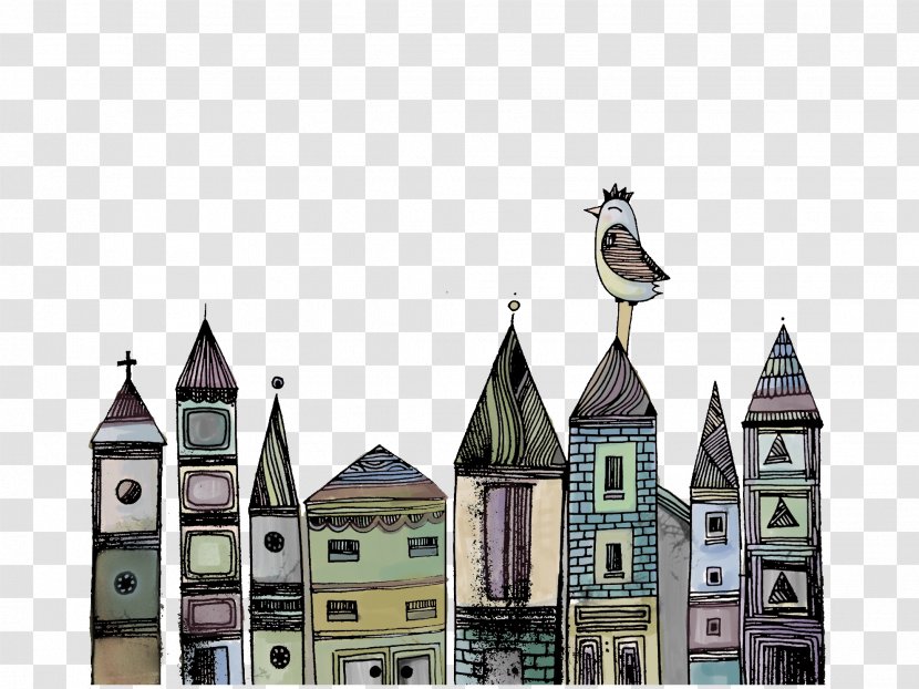 City - Search Engine - Painted High-rise Transparent PNG